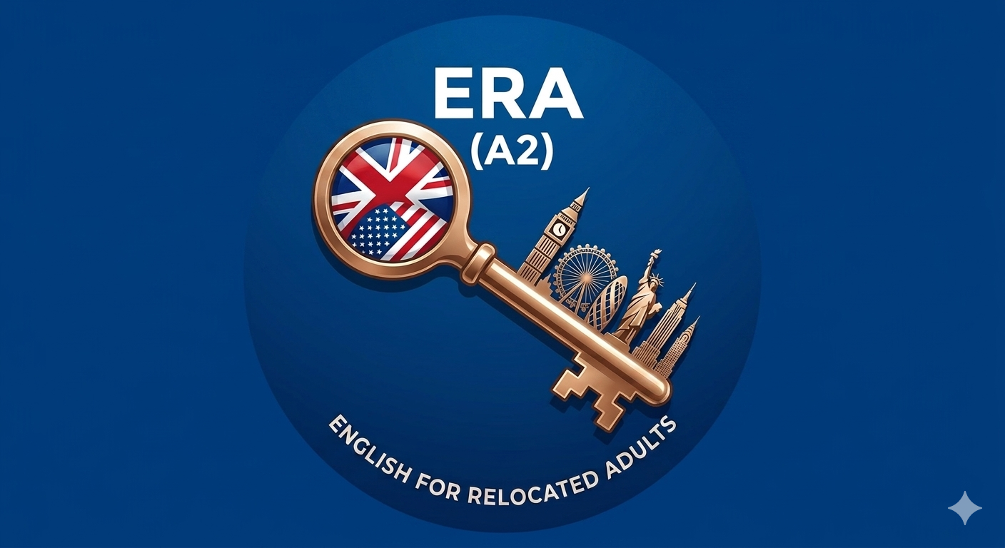 English for Relocated Adults (A2): Integration & Practical Communication  Skills